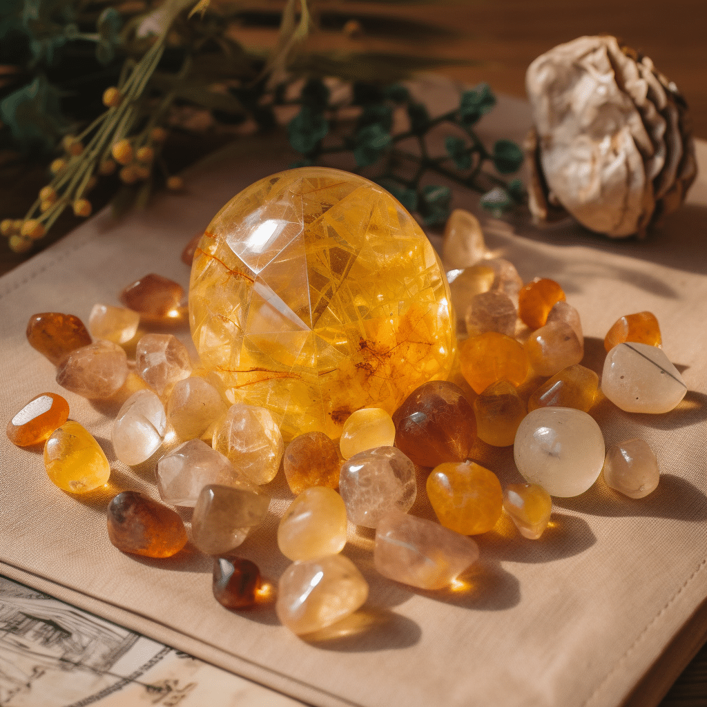 citrine in the home 