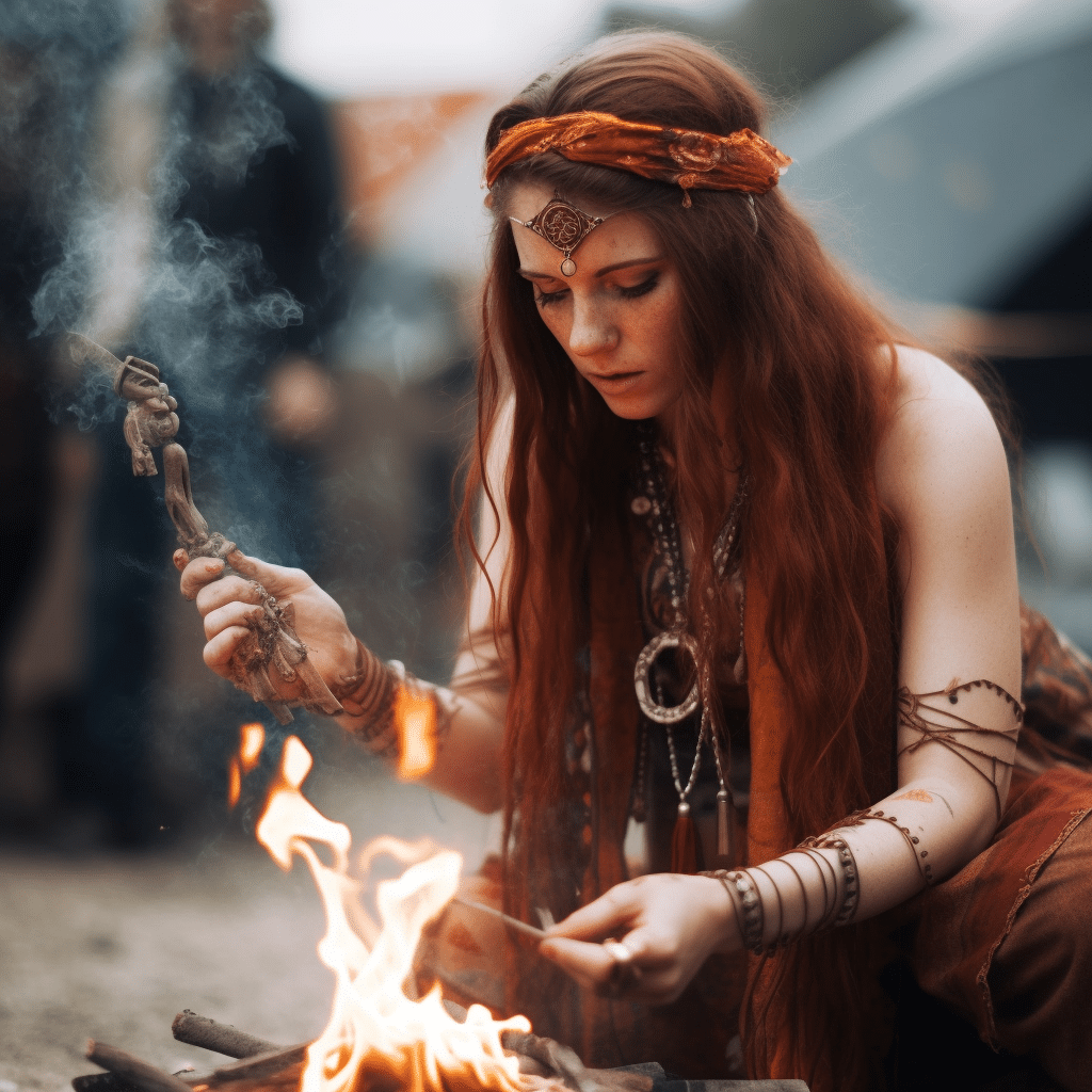 manifesting with fire