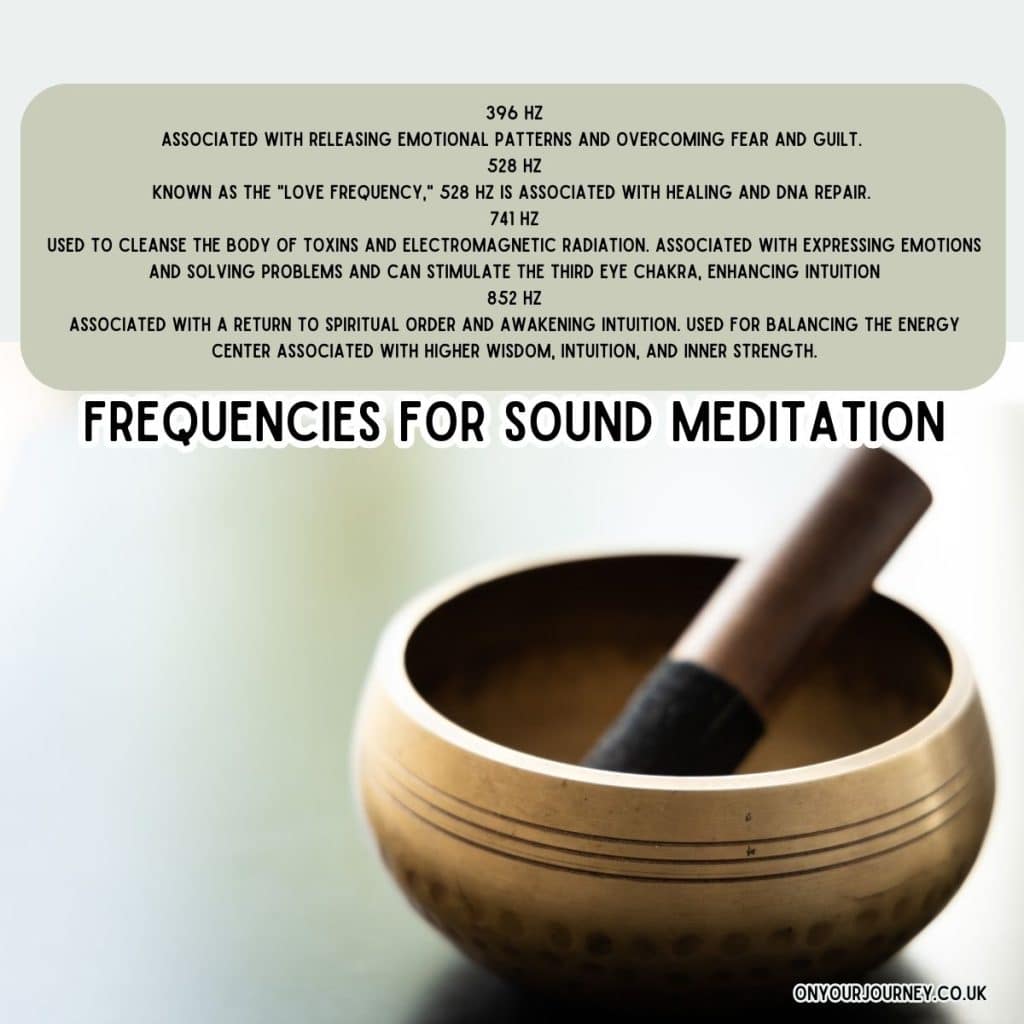frequencies for sound meditation