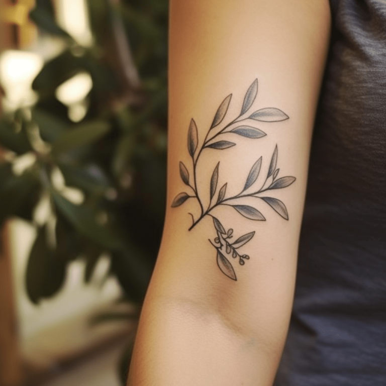 50 Amazing Olive Branch Tattoo Designs With Meaning - On Your Journey