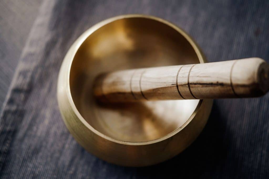 Tibetan singing bowl