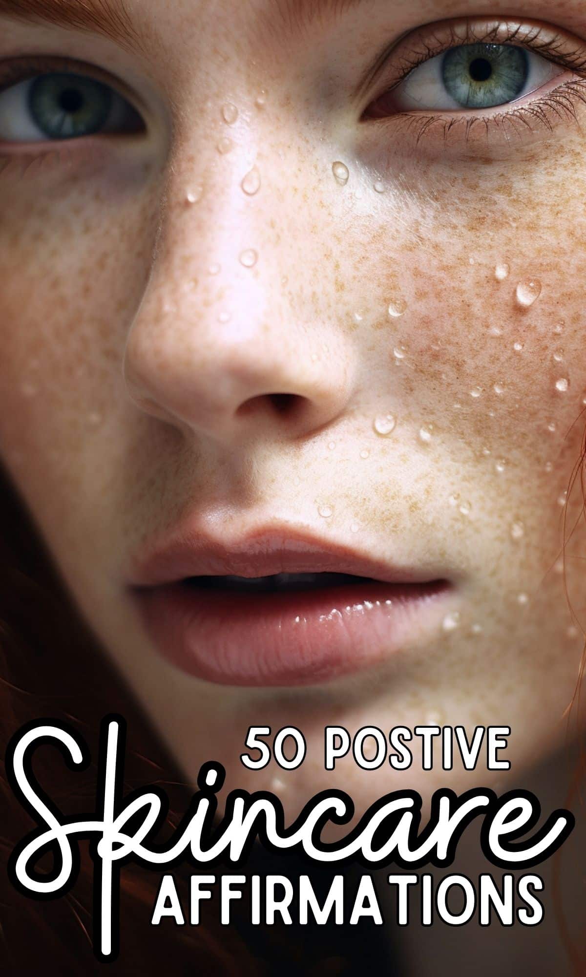 50 POSITIVE Skincare affirmations