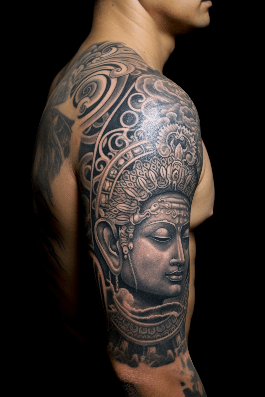 tattoo of buddha