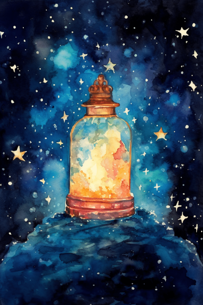 Stars Can't Shine Without Darkness Quote Magnet - 3.5x3.5 Inch Inspirational Fridge Magnet