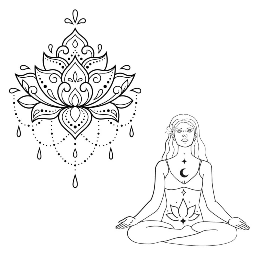 lotus symbol for tattoo