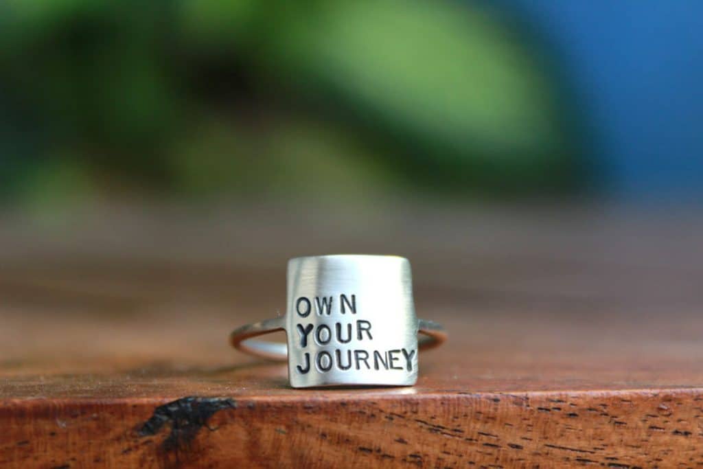 own your journey ring
