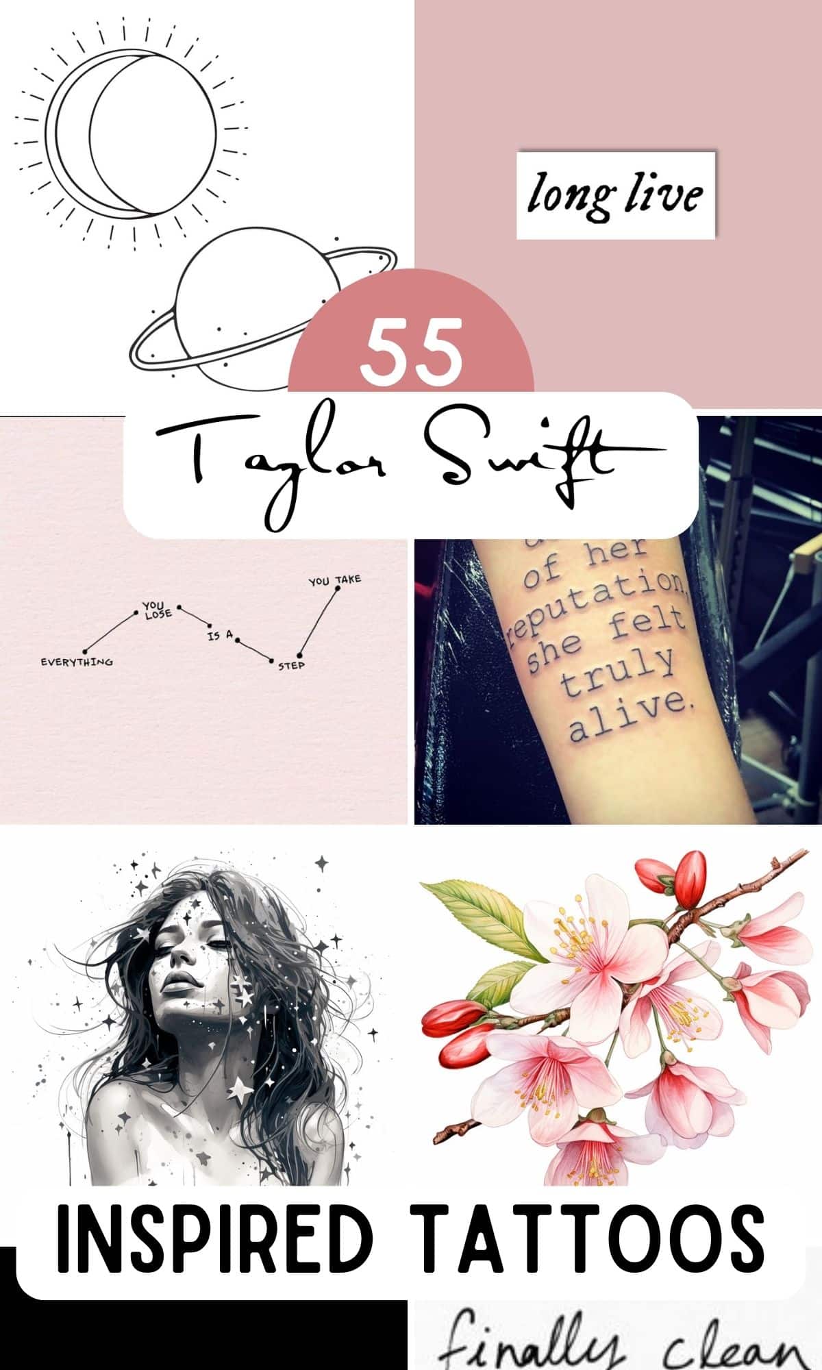 55 minimalist Taylor swift inspired tattoos 