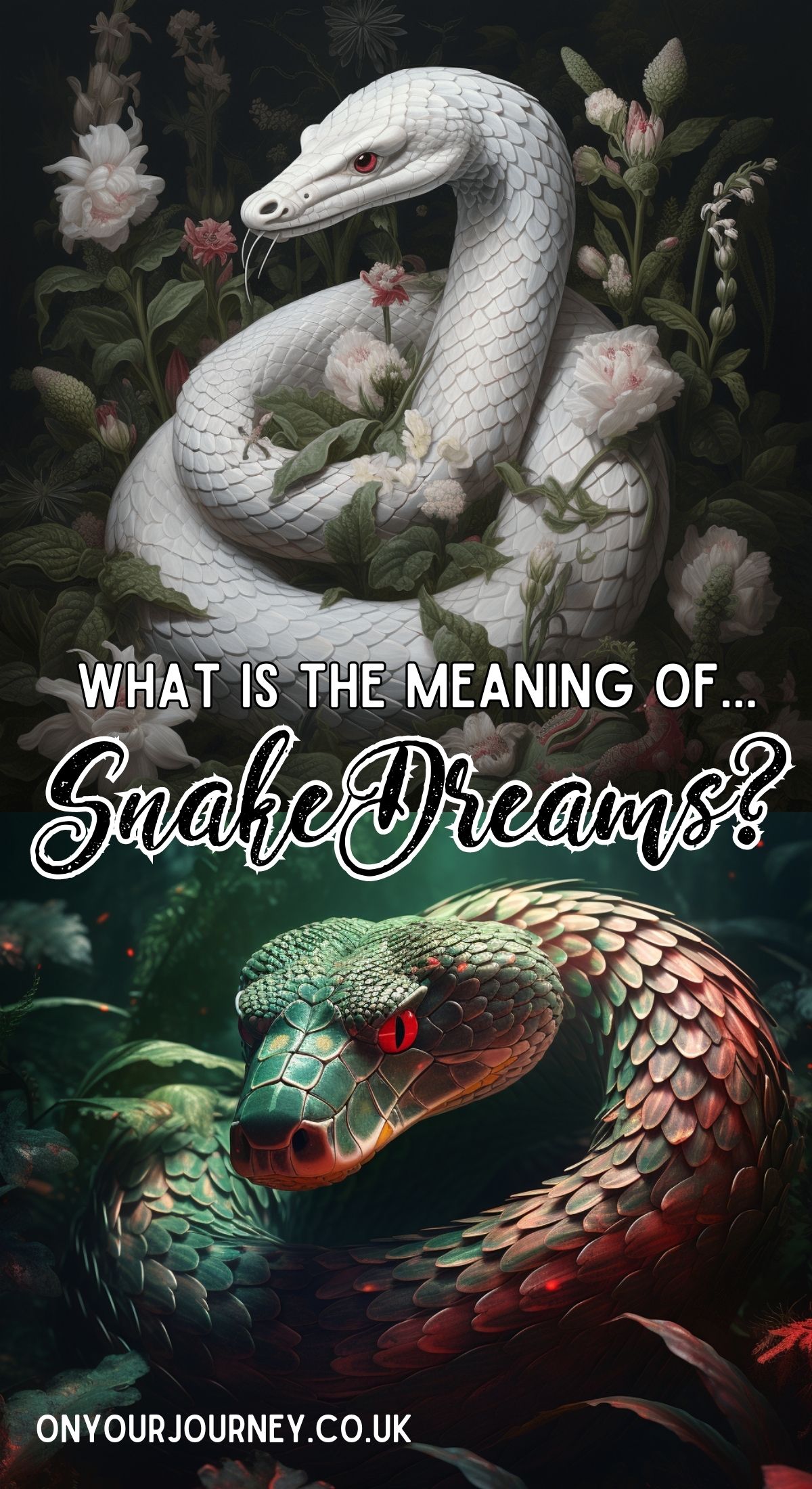 what is the meaning and symbolism of dreaming of snakes