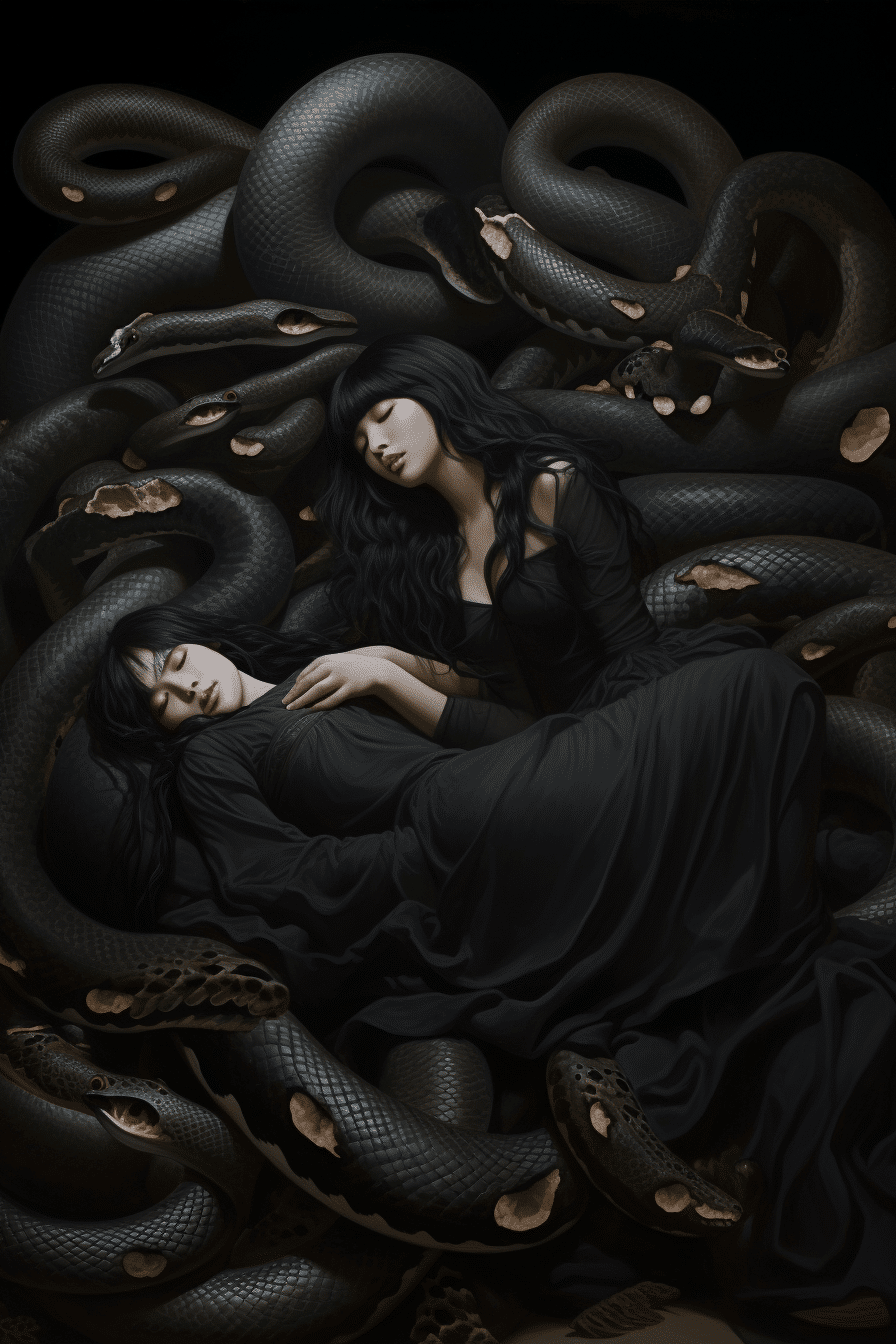 meaning of dreaming about a black snake