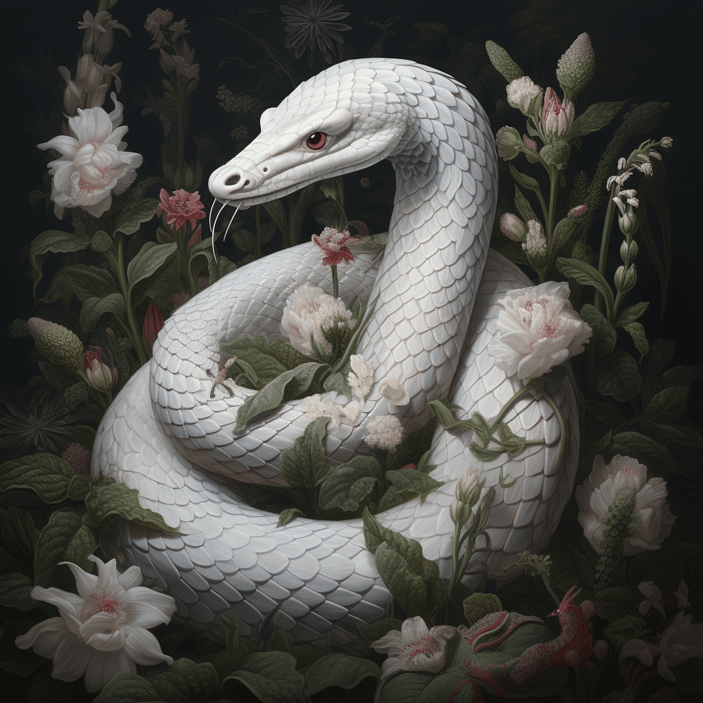 meaning of dreaming about a white snake