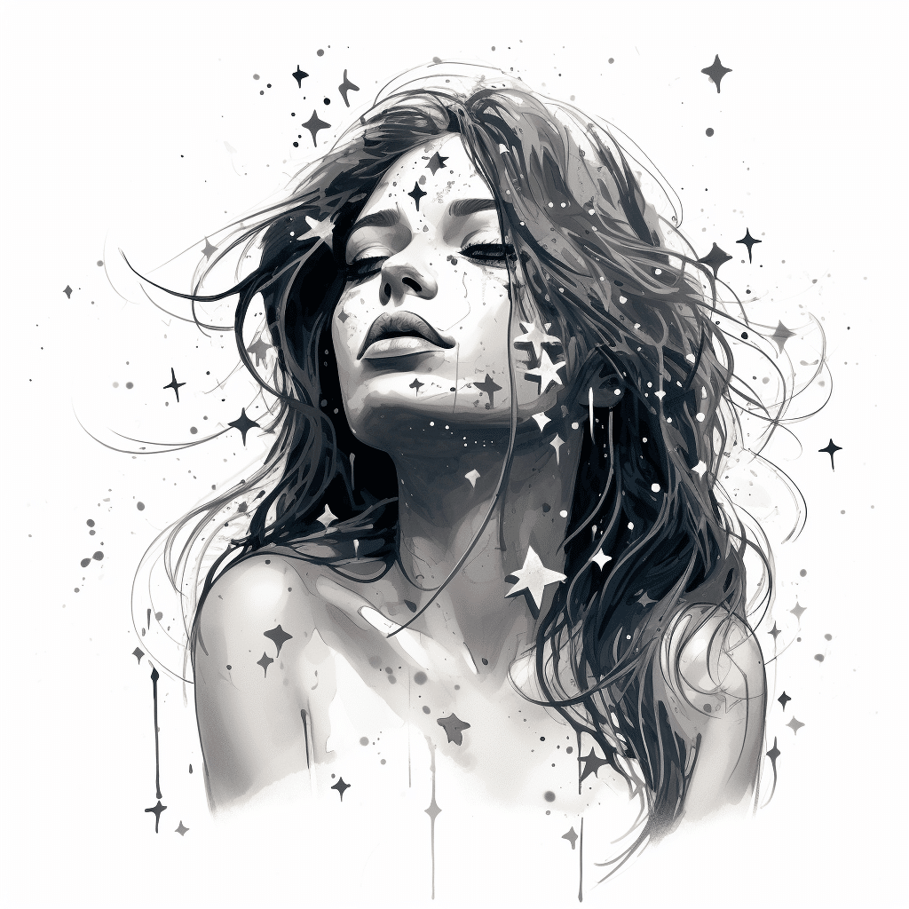 you drew stars around my scars tattoo 