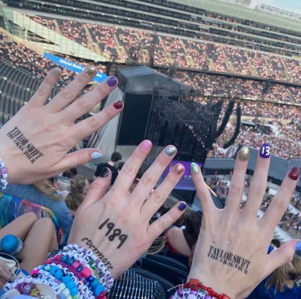 Taylor swift eras tour tattoos 