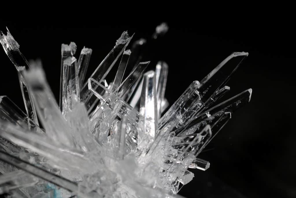 clear quartz crystal