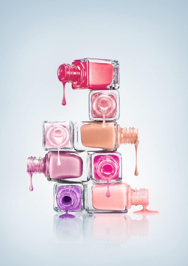 shades of pink nail polish