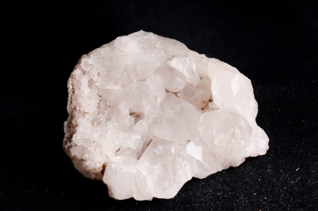 clear quartz stone crystal