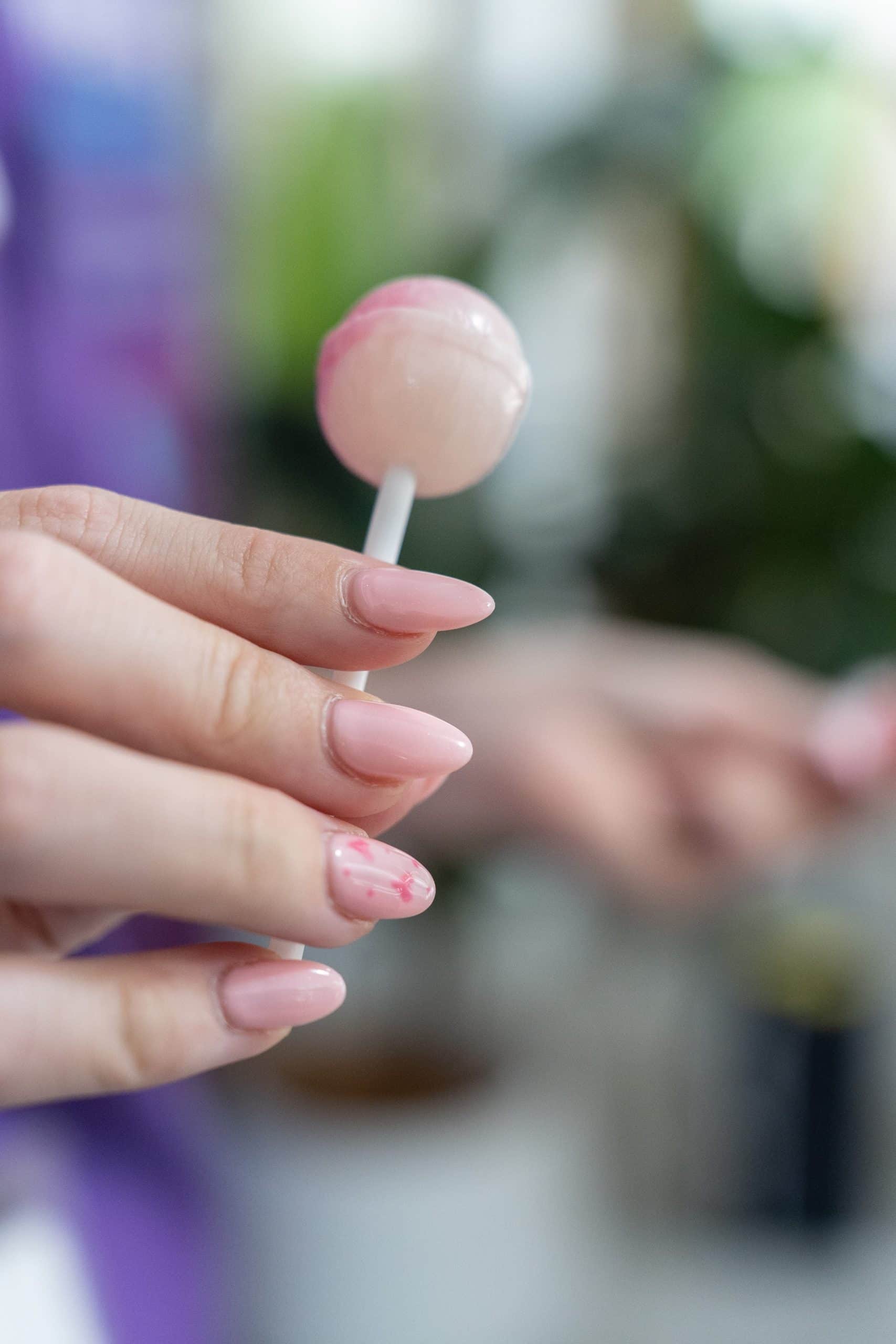 barbie inspired subtle pink nail designs