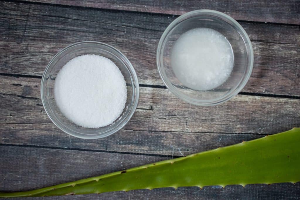 natural aloe vera lip scrub ingredients
