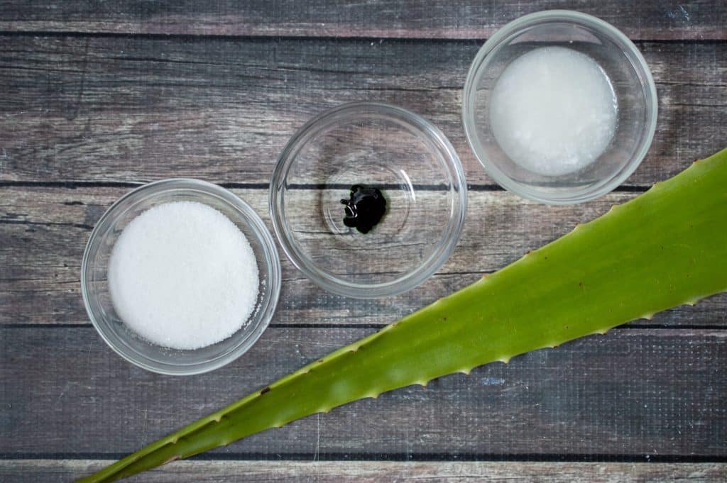 aloe vera lip scrub ingredients