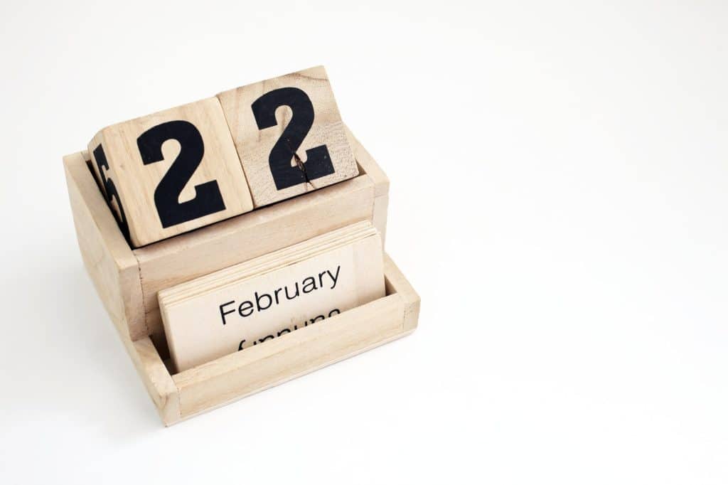 22 feb 22/2 or 2/22