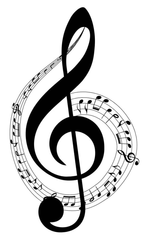 music note tattoos 
