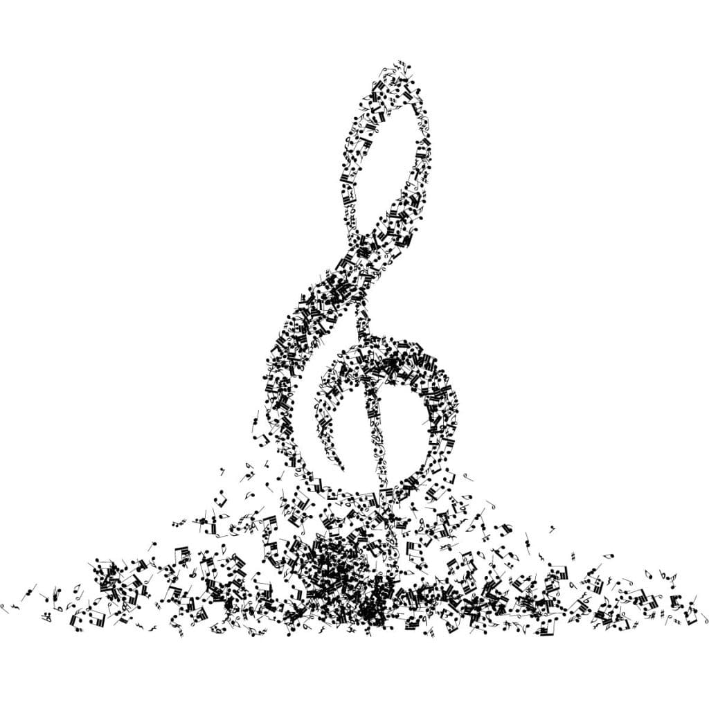music note tattoos 