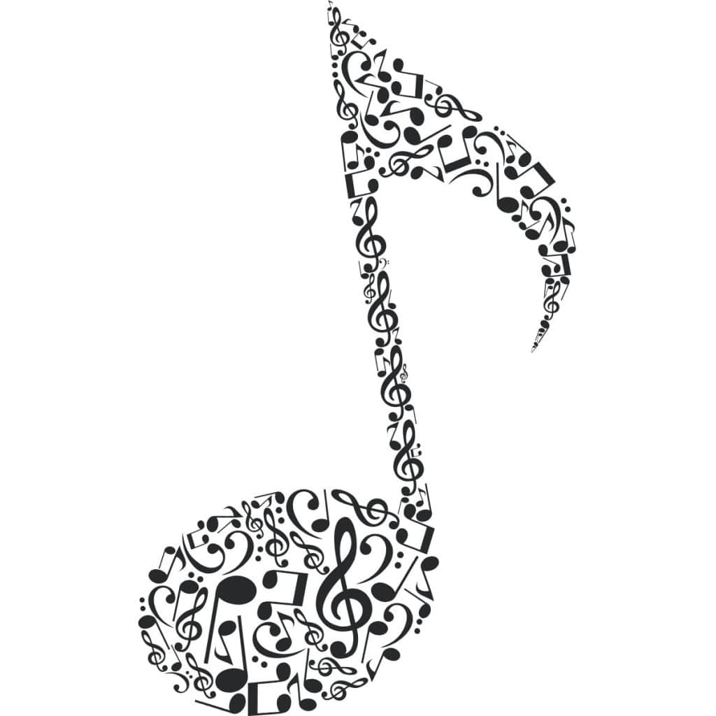 music note tattoos 