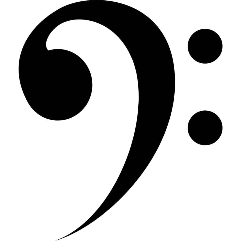 music note tattoos bass clef tattoo 