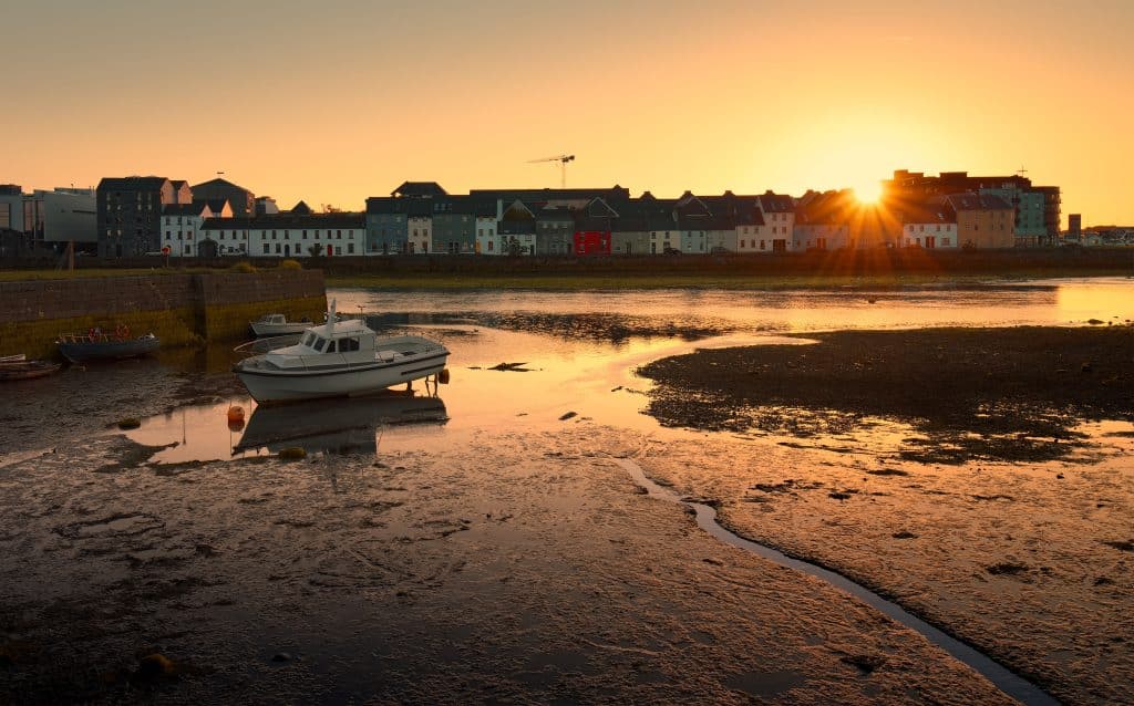 claddagh fishing village in Galway Ireland