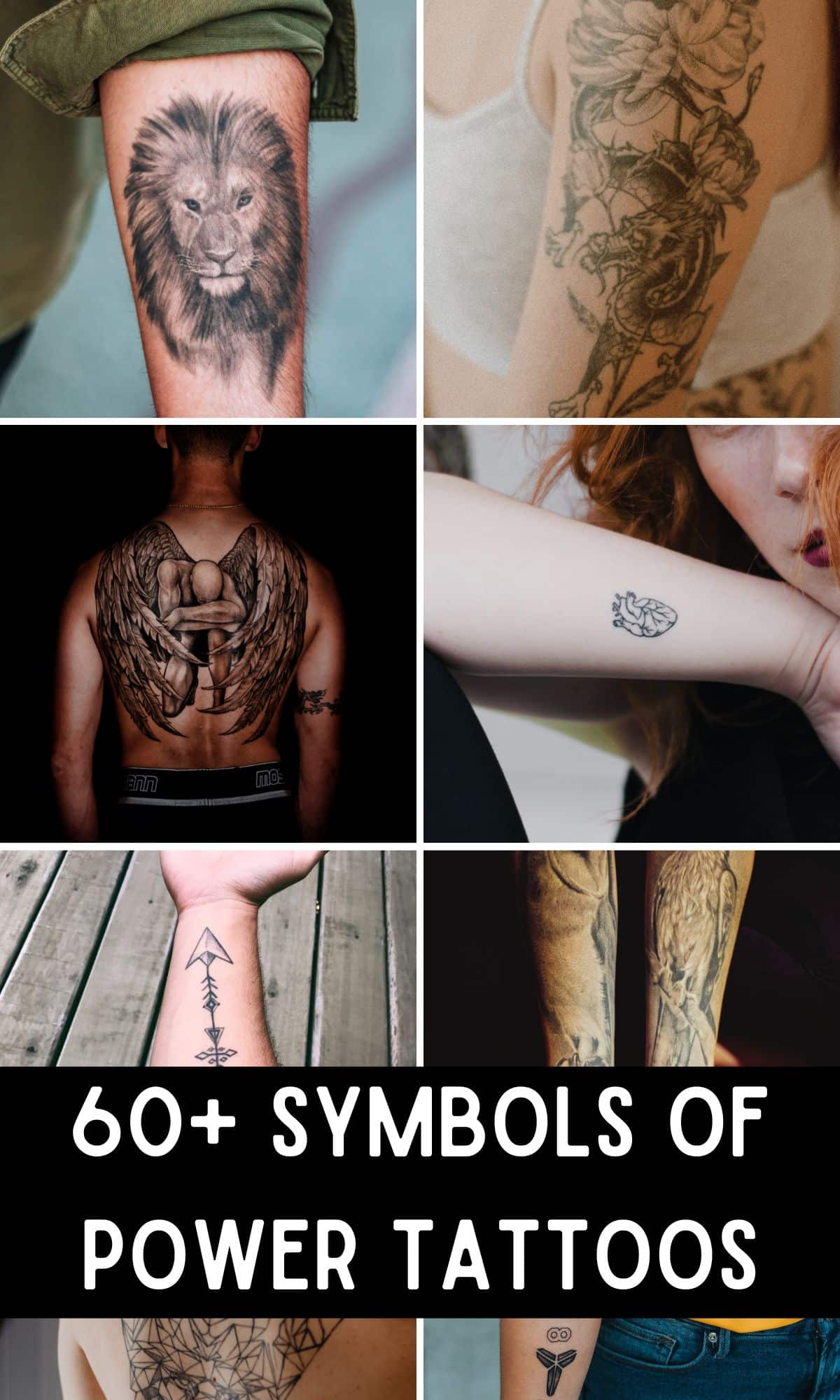 symbols of power tattoos