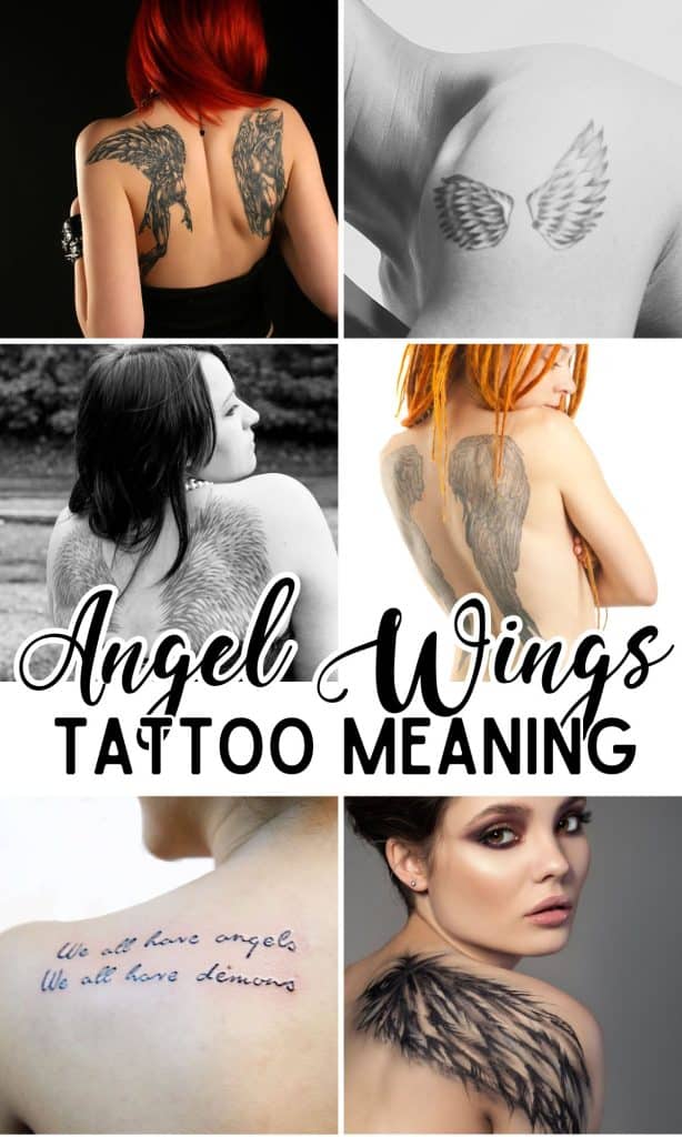 angel wings tattoo meaning and designs 