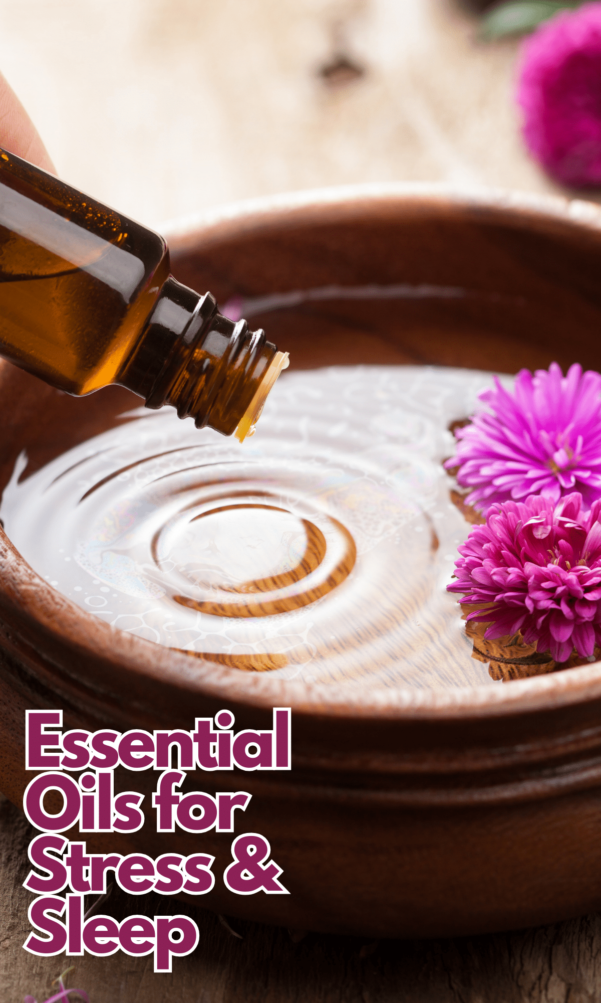 essential oils for sleep and stress