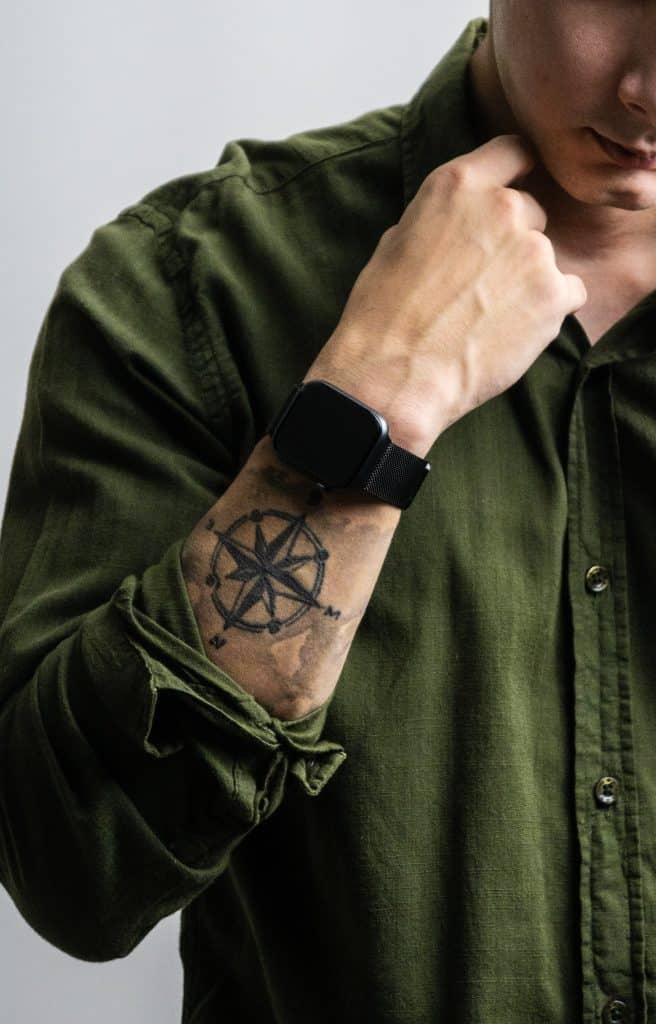 compass tattoo