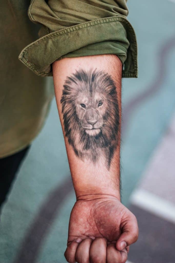 lion tattoo