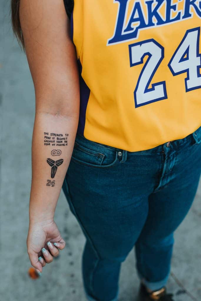 the strength to make it becomes greater than the fear of missing it tattoo