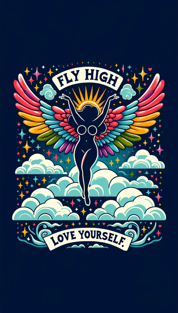 fly high love yourself