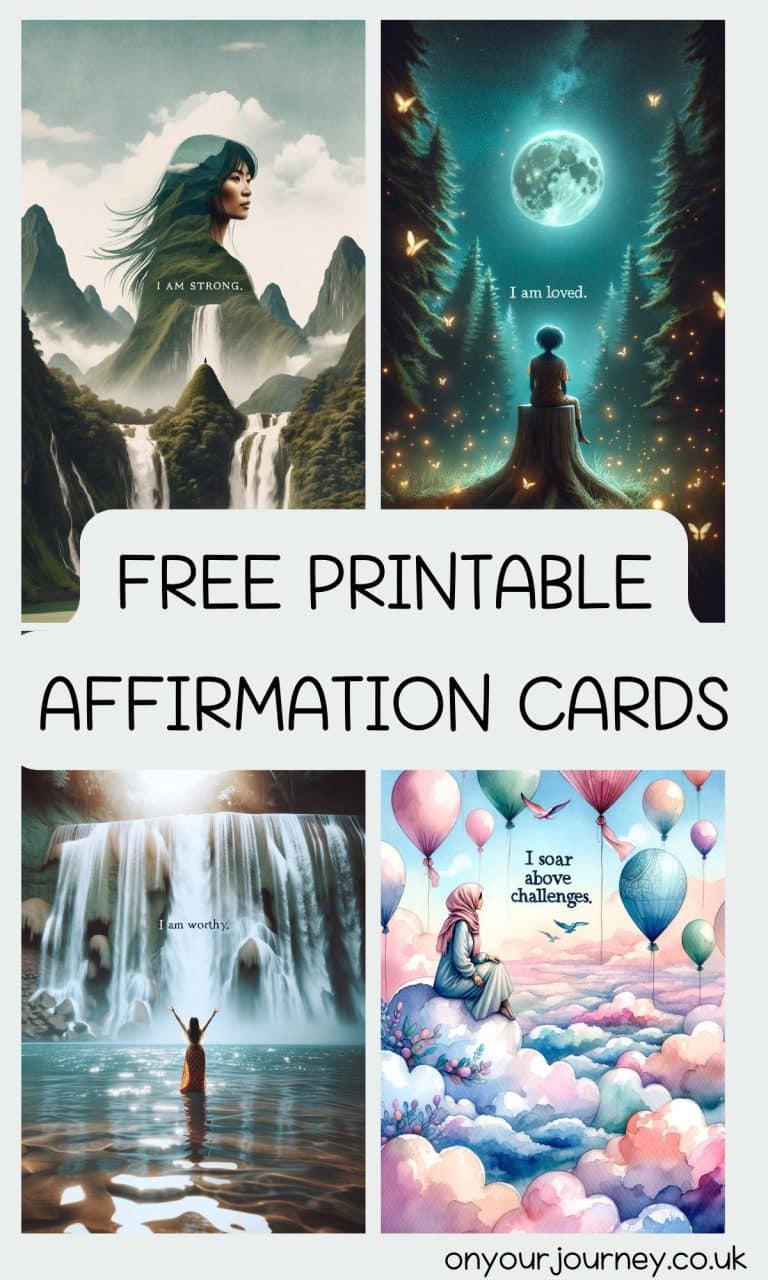 18 Beautiful Free Printable Affirmation Cards for Women - On Your Journey