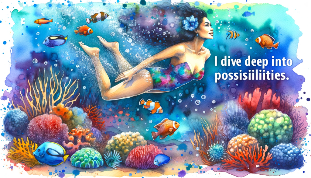 I am worthy free printable affirmation card