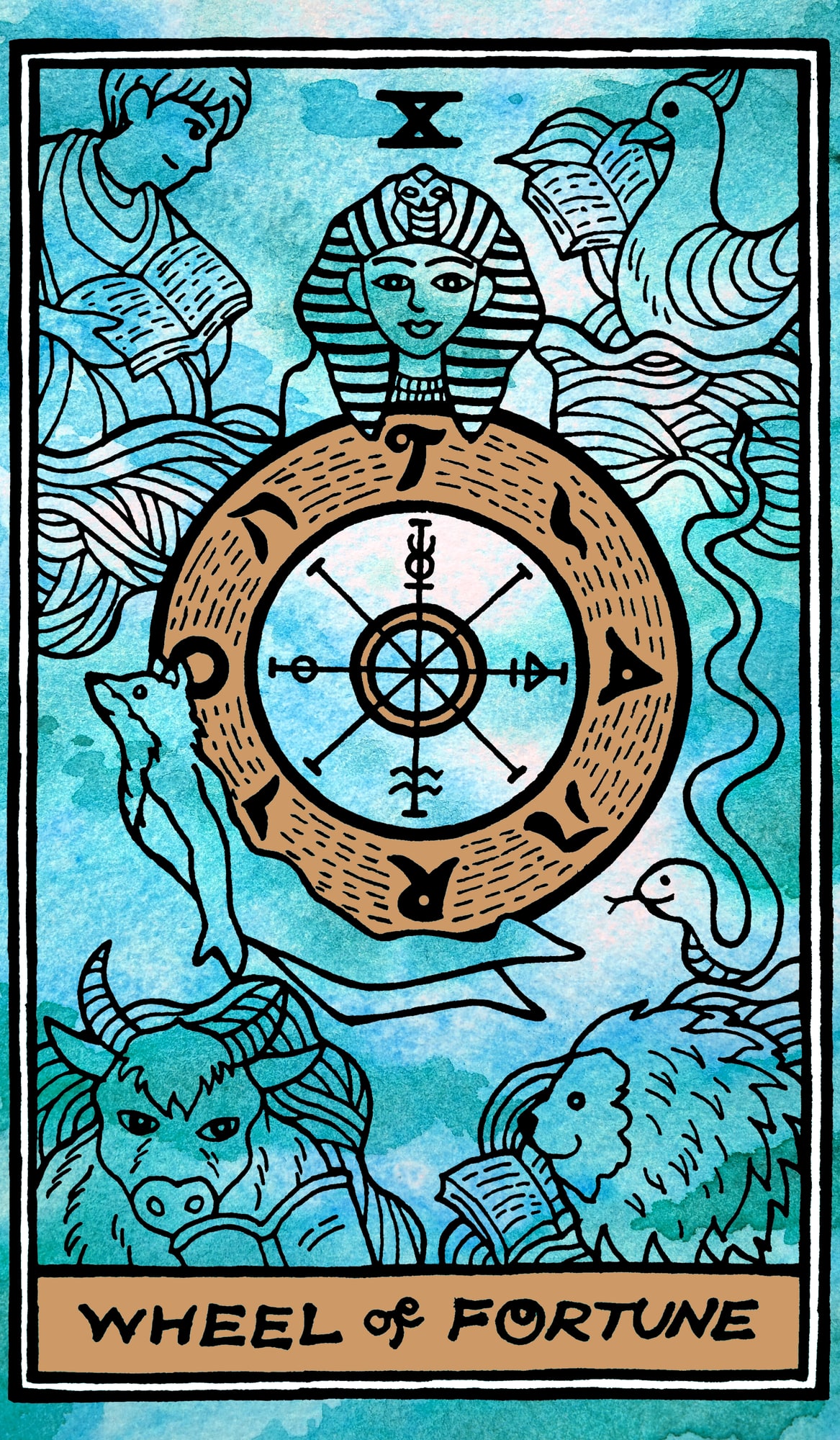 wheel of fortune tarot card
