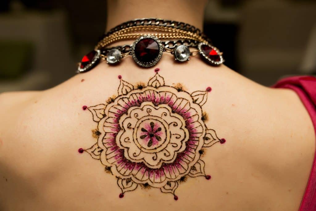 henna tattoo mend mandala tattoo design