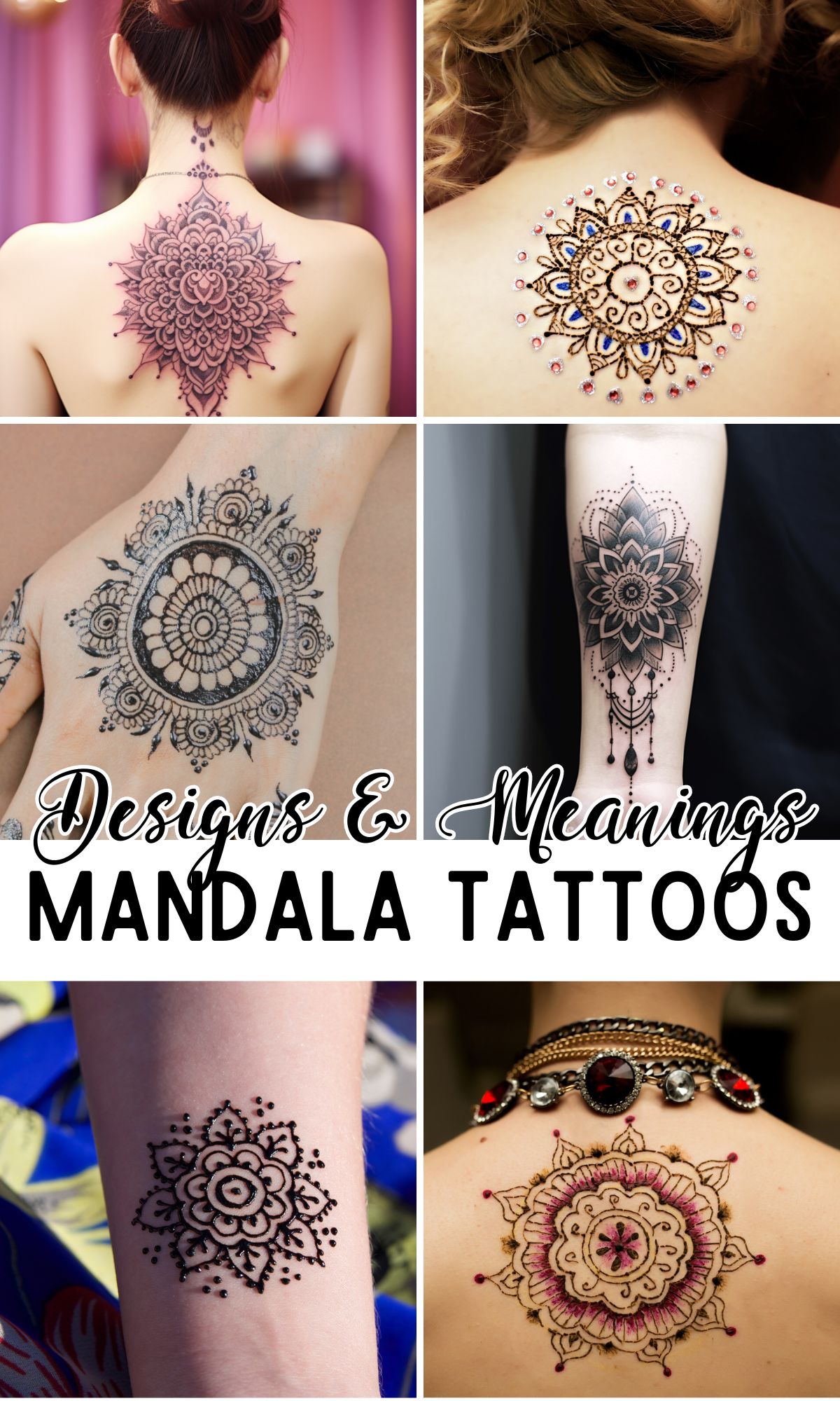 mandala tattoo meaning and designs 