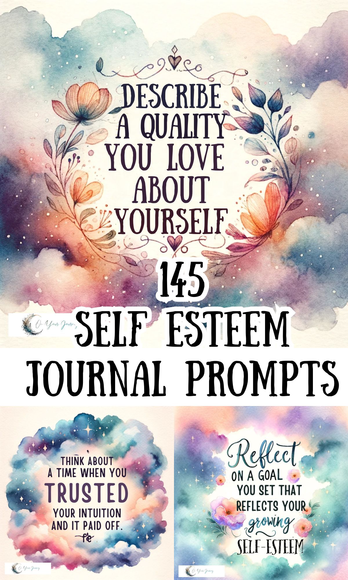 powerful self esteem journal prompts 