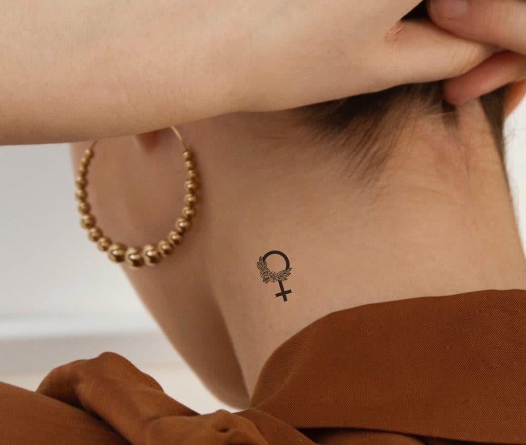 venus symbol tattoo 