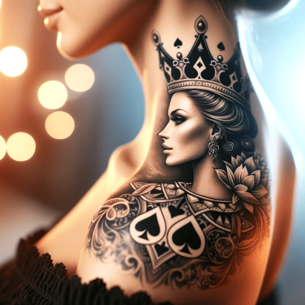 queen of spades tattoo 