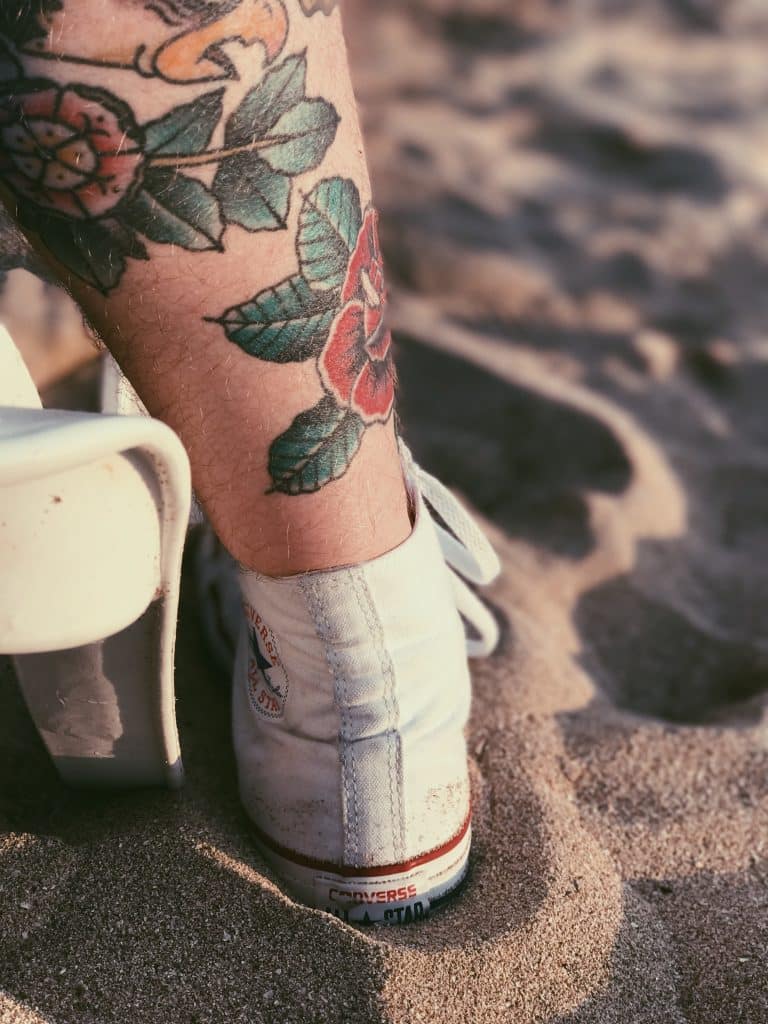 calves tattoo 
