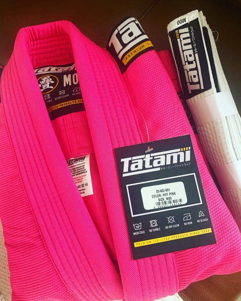 pink jiu jitsu Gi