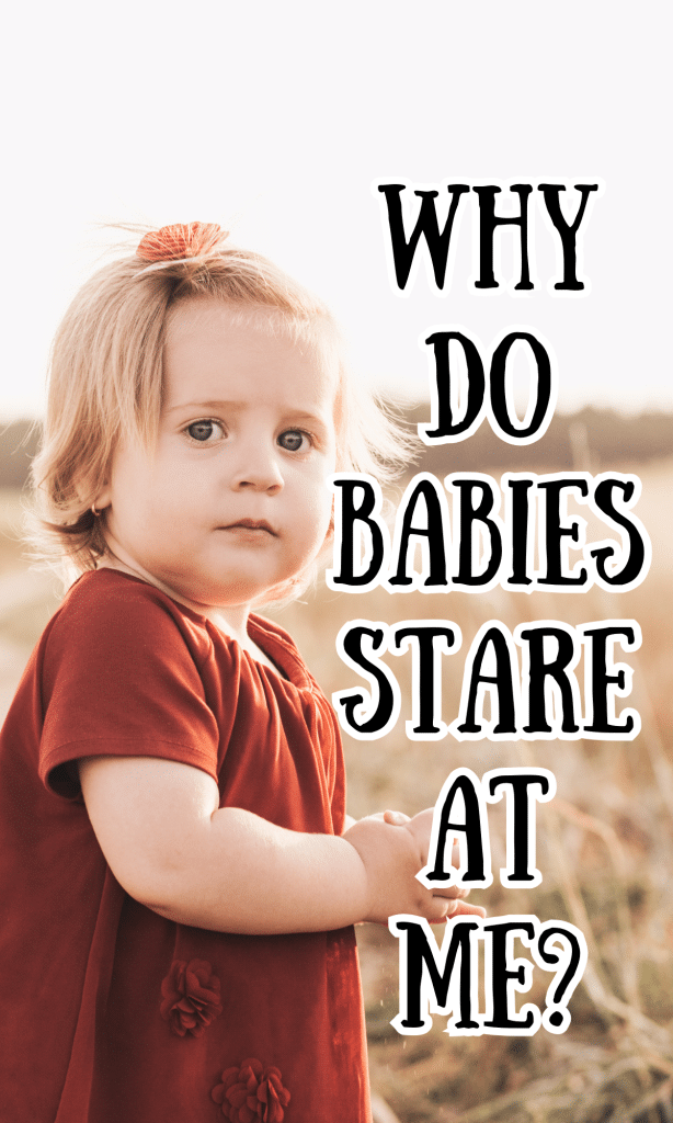 baby staring