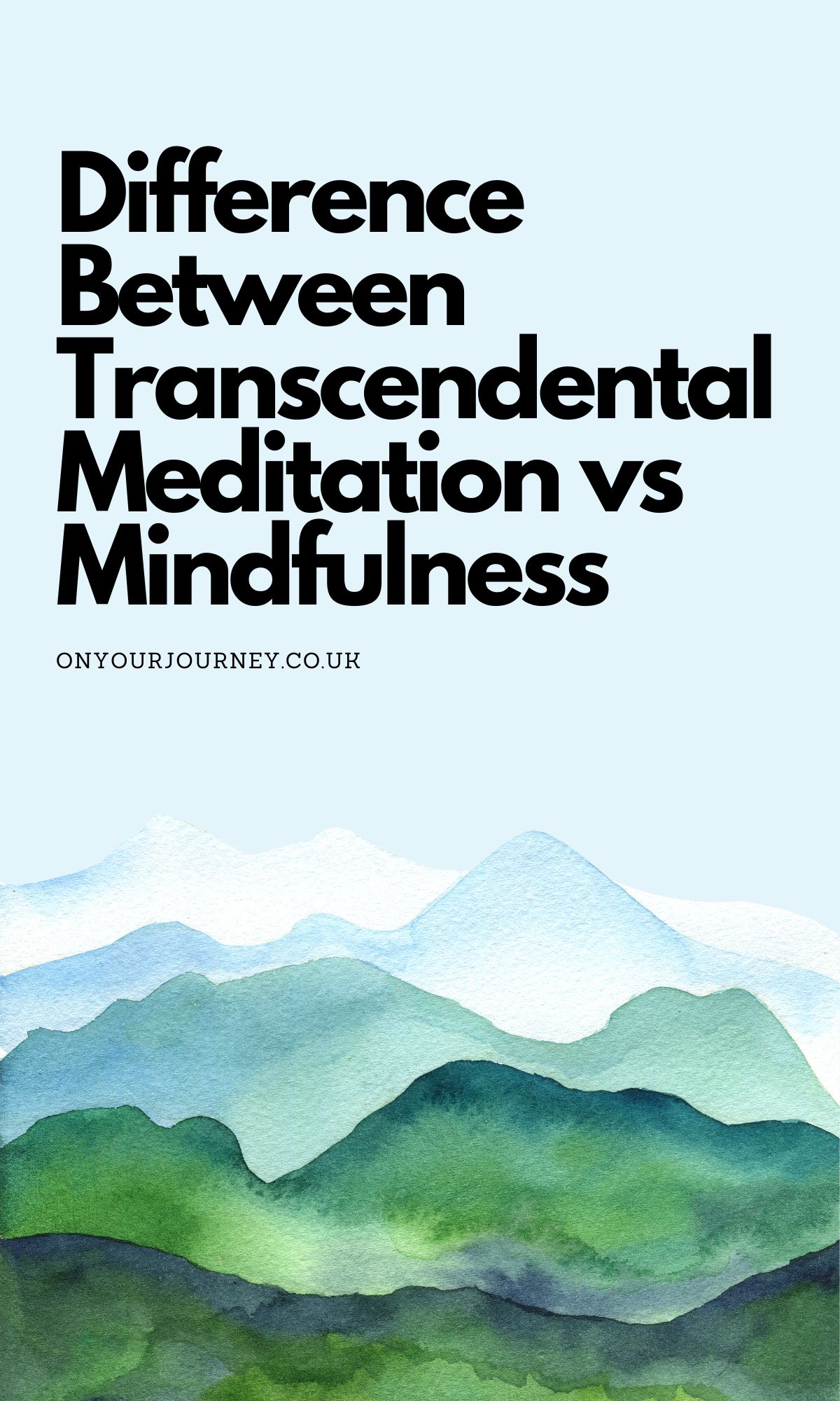Difference Between Transcendental Meditation vs Mindfulness
