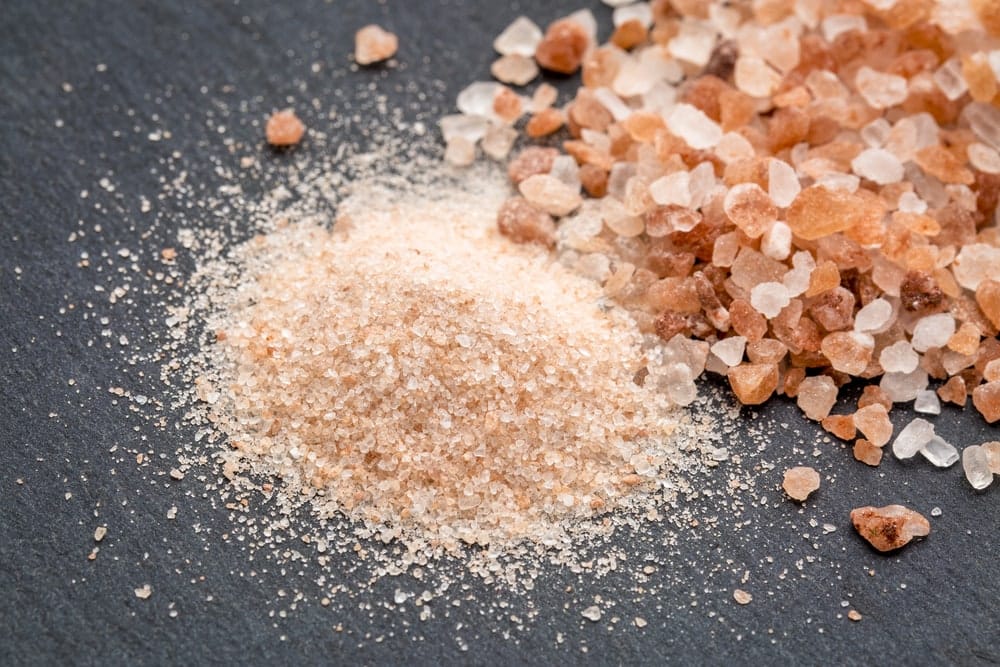 fine or coarse Himalayan sea salt 