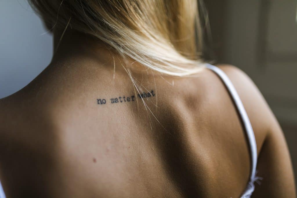 no matter what tattoo