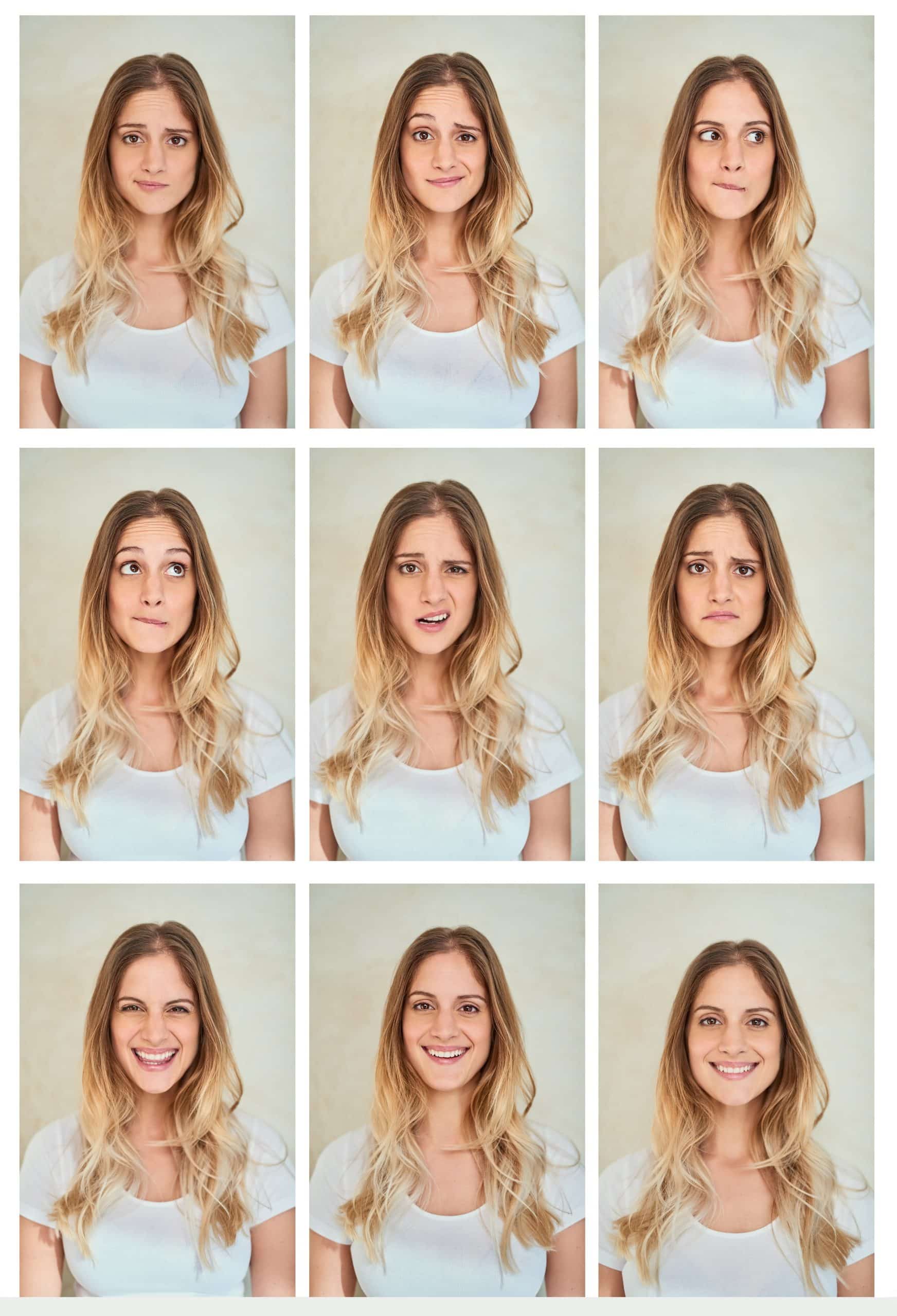 Facial symmetry and asymmetry 